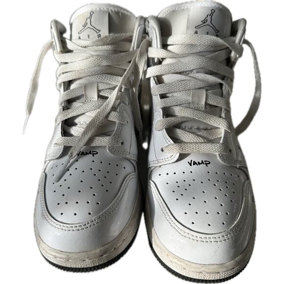 Air Jordan 1 Mid SE Anatomy White Size 6Y Youth - Picture 6 of 10